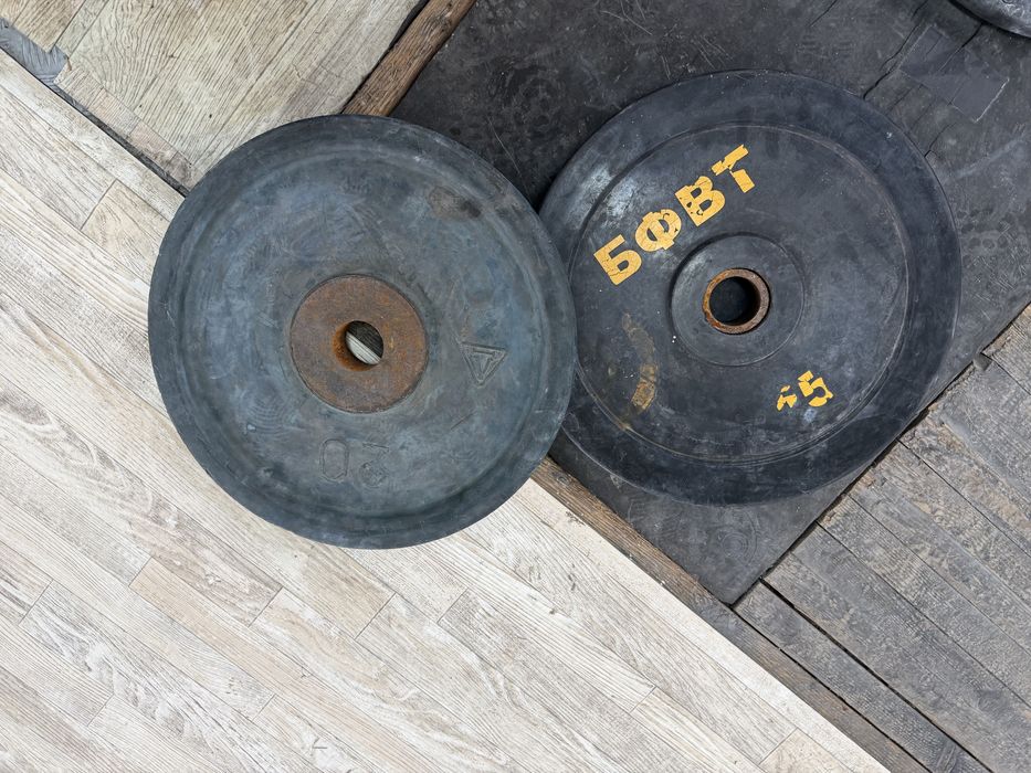 Тежести олимписийки дискове