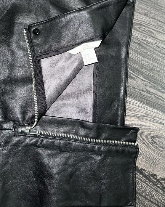 Кожени поли H&M и OASIS 40р-р