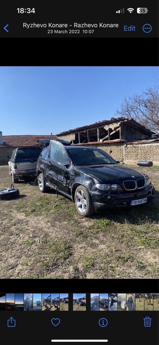 Bmw x5 e53 3.0i на части