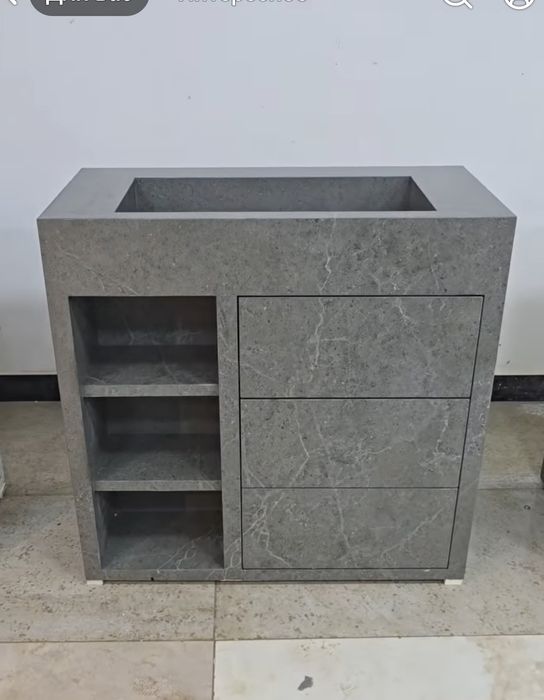 Раковина из керамогранита