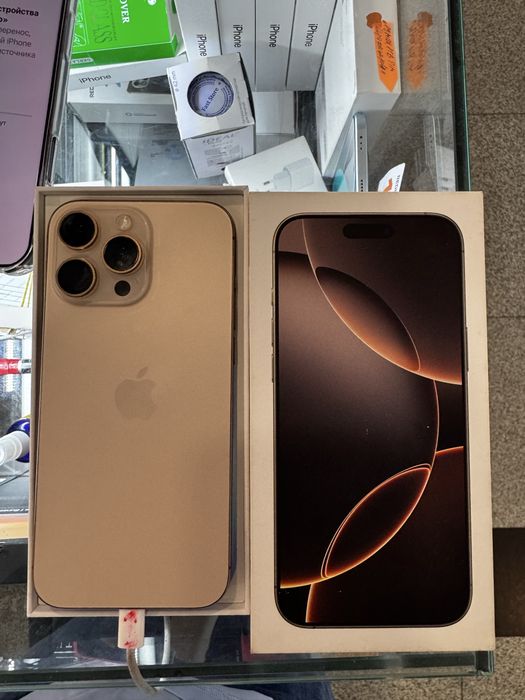 iPhone 16 Pro Max 256 GB 91 %Desert