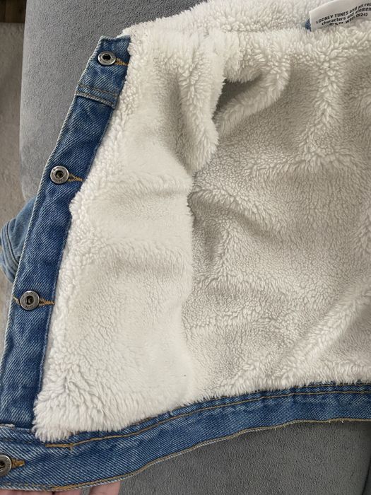 Дънково яке за бебе 1г