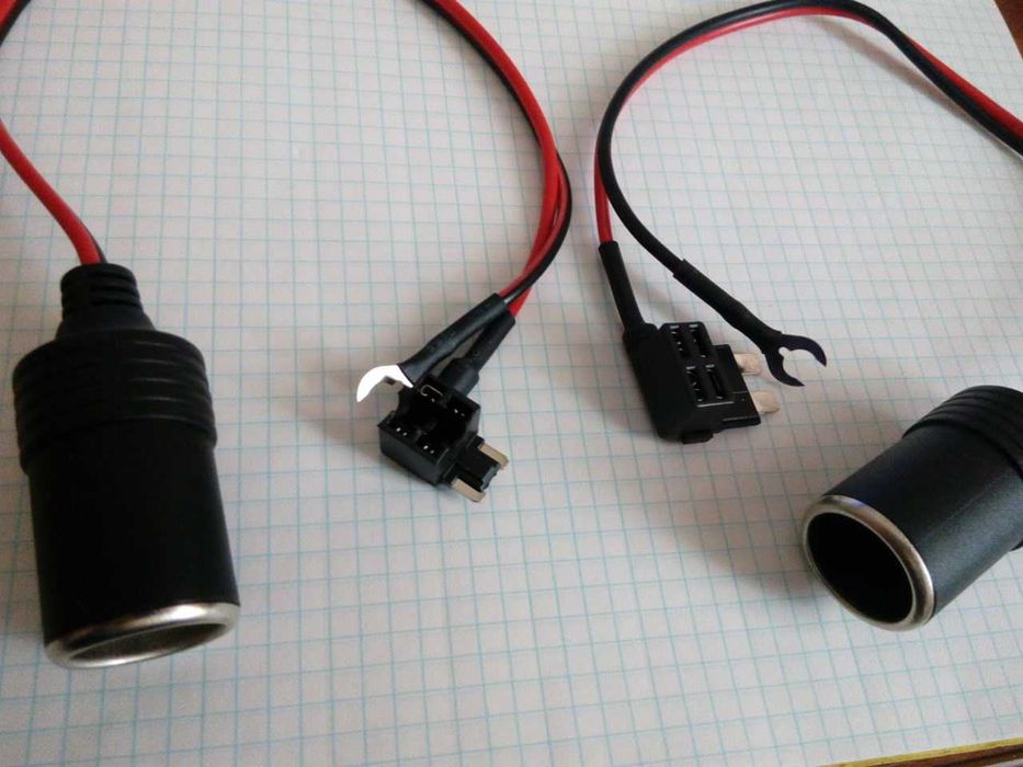 гнездо прикуривателя с вилкой в гнездо предохранителя