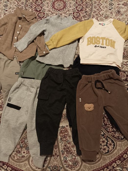 Пакет вещей на мальчика 2 года