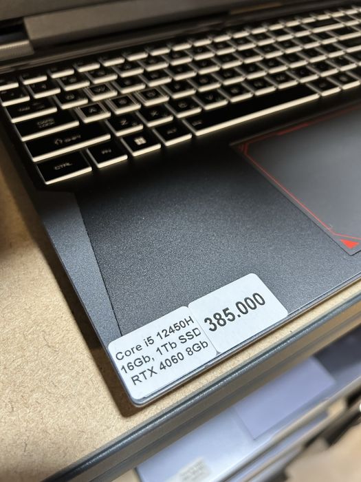 Ноутбук с RTX 4060 игровой