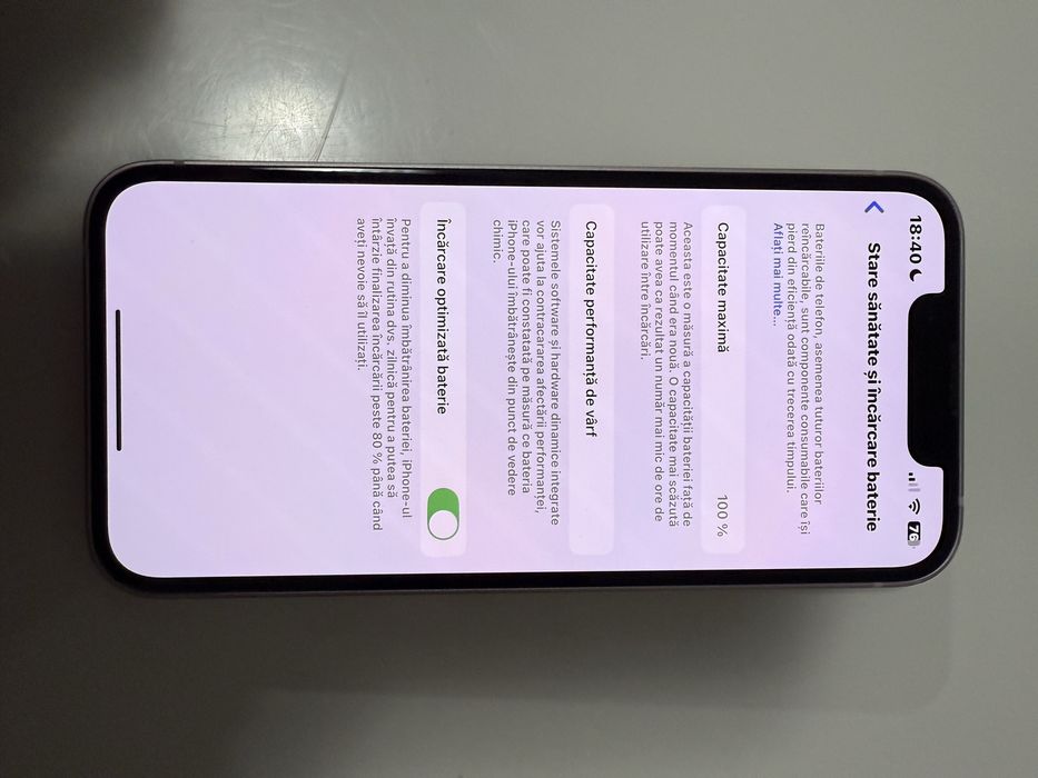 Iphone 13 mini baterie 100%