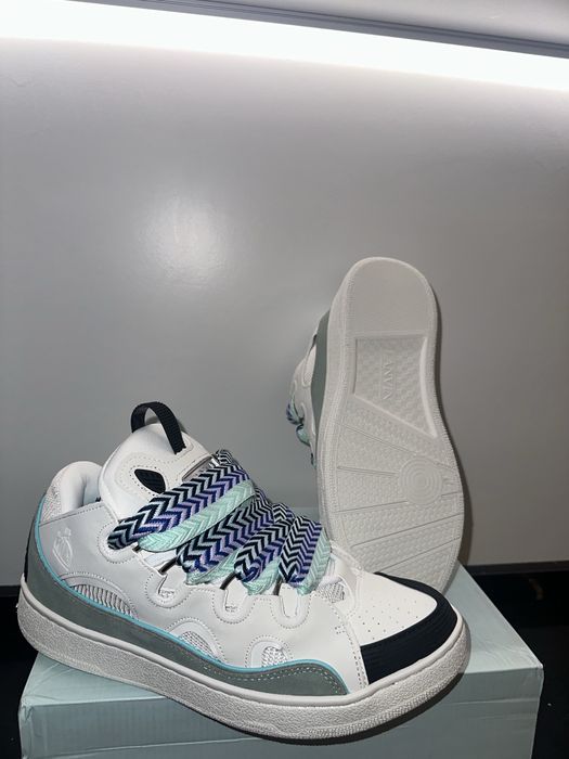 Lanvin Curb alb si albastru