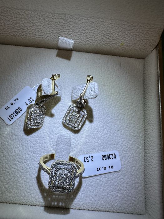 Комплект золотобриллиант