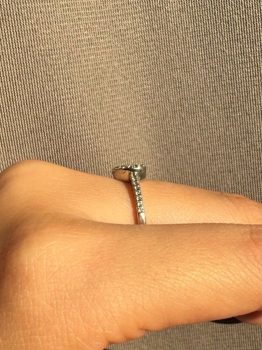 Кольцо серебряное. Сердце. Pandora style