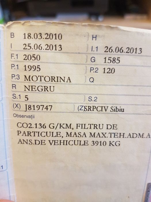 BMW 520 2010 fecelift euro 5