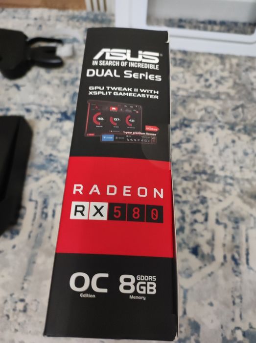 Radeon RX 580, 8GB GDDR5 256-bit