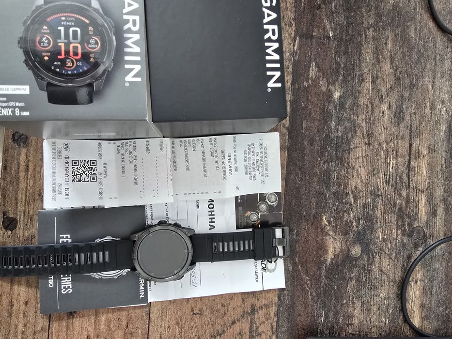 Garmin fenix 8 51 mm.Amoled,Sappfire.11.2025 г.