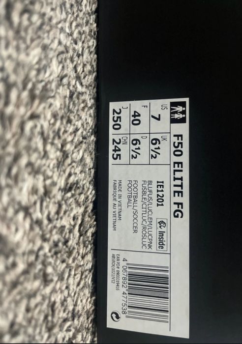 ghete de fotbal adidas f50 elite