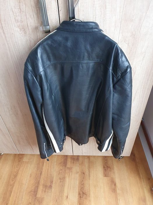 Geaca moto M.JULIAN Wilsons leather negru .