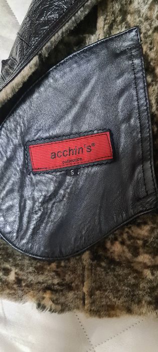 Дублёнка женская, волк/овчина