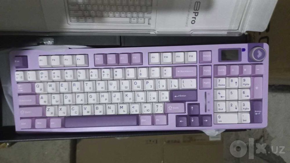AULA S98Pro беспроводная механическая клавиатура RU/EN-оригинал 3в1