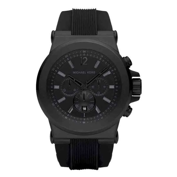 Michael Kors - Ceas, Silicon/Inox, Negru