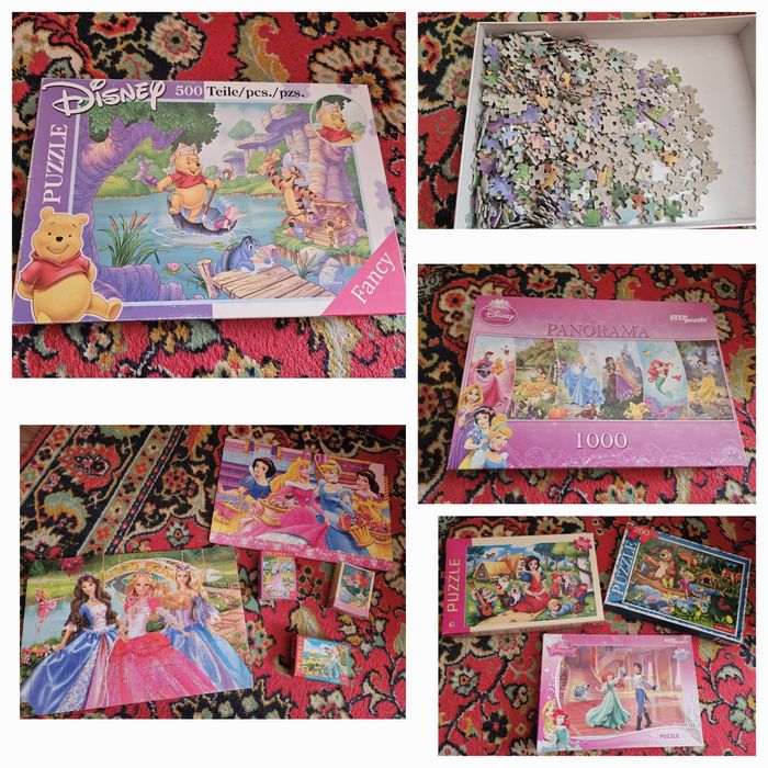 Пазлы для девочек недорого