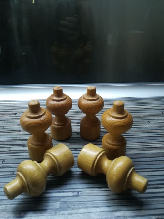 Крайна капачка за дървен корниз