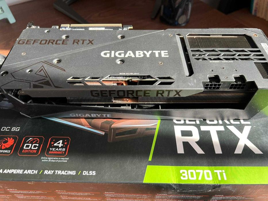 Placă video NVIDIA GeForce RTX 3070 Ti Gigabyte Gaming OC 8GB GDDR6X