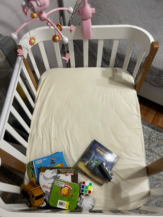 Детская кроватка 2в1