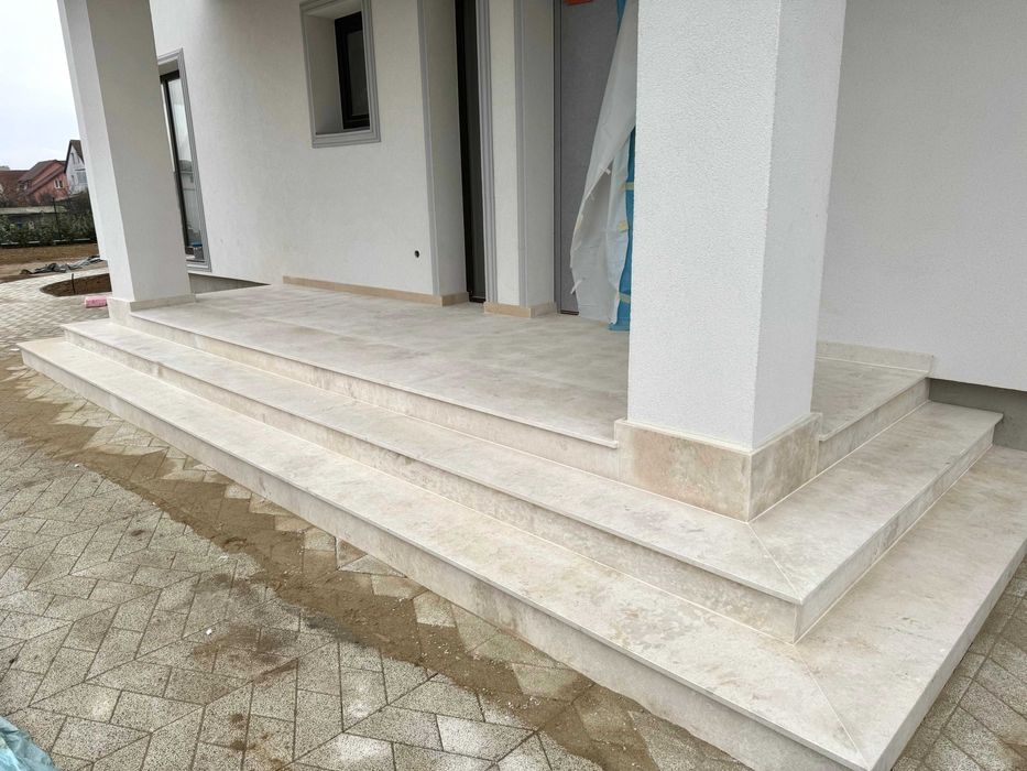 Marmura  pentru scari exterioare
