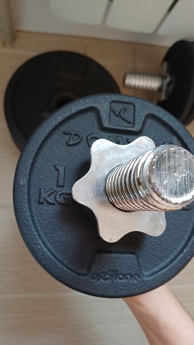 Продам гантели с блинами