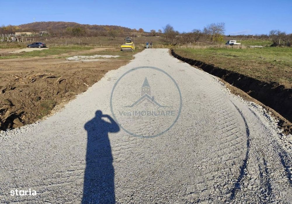 De vanzare teren intravilan – 500 mp + cota parte drum