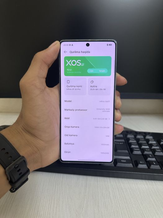Infinix gt 20 pro 256gb
