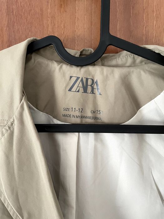 Детски тренчкот ZARA за момиче за ръст 152 см