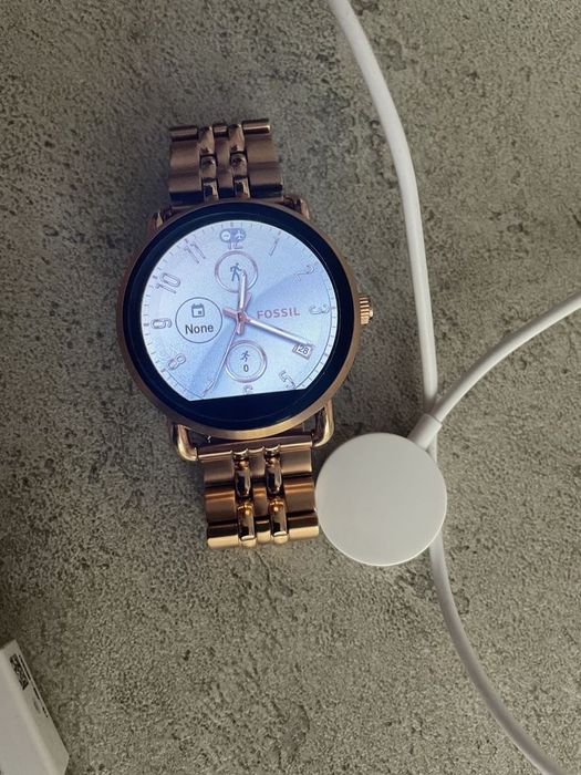 Smartwatch Fossil Q Wander auriu