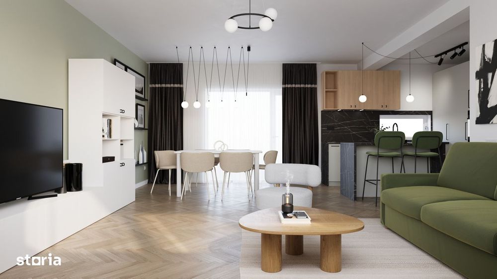 Zona str. M. Eminescu – complex nou, case tip insiruite, P+M