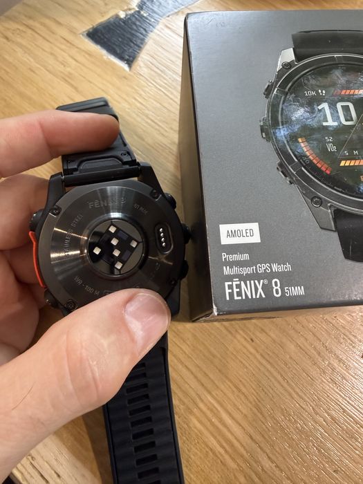 Garmin Fenix 8 AMOLED 51mm NOU - Factura, Garanție 24 luni + Curea noua