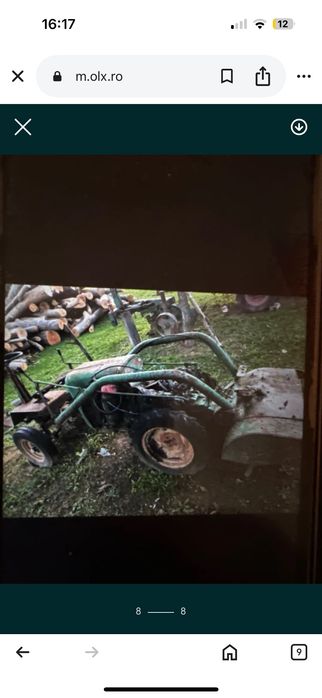 Vând motocultor Ferrari de 18 cai