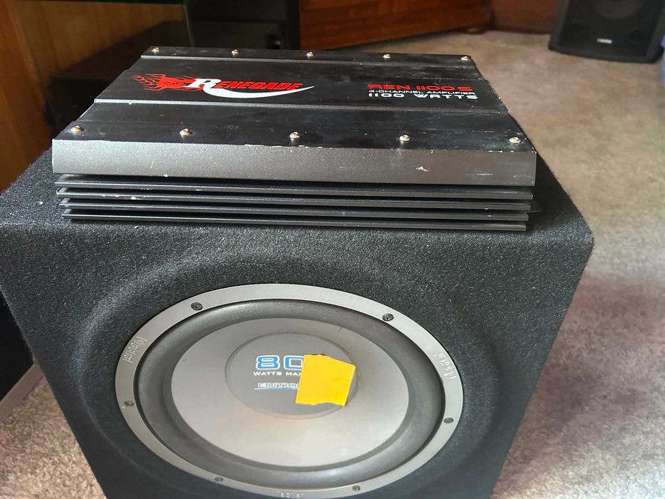 Subwoofer Magnat + amplificator original de 1000w