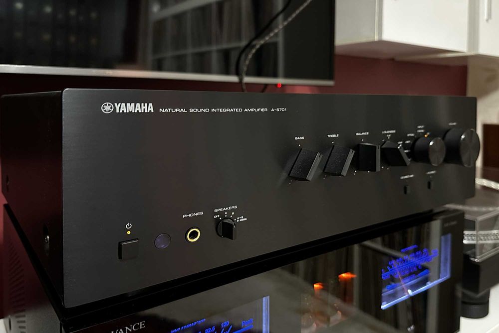 Усилвател Yamaha A-S701 – Като нов, в гаранция
