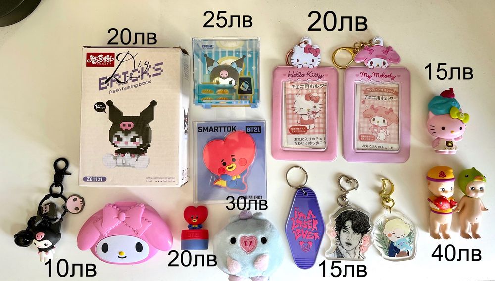 Sanrio bt21 bts/txt sonny angel randoms