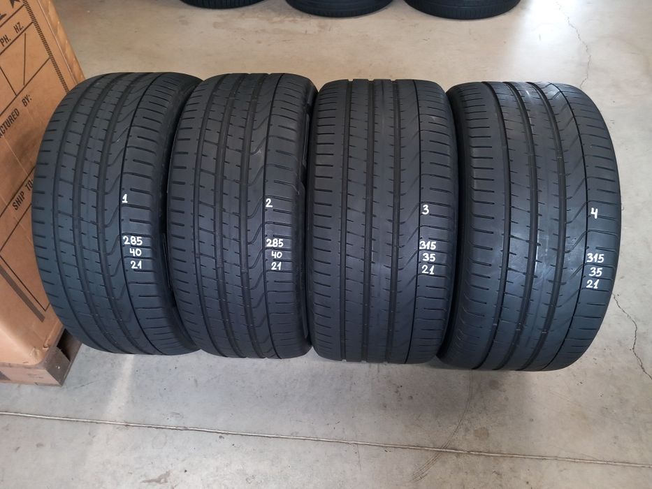 285/40/21 & 315/35/21 4бр.PIRELLI P ZERO XL-NO
