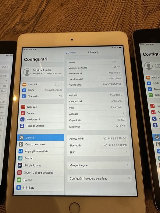 Lot 3 tablete,iPad mini+ o husa