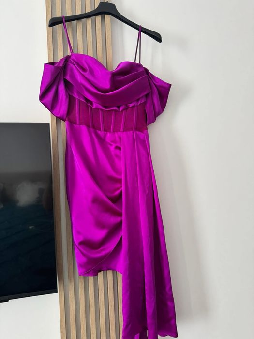 Rochie fuchsia, marimea 38