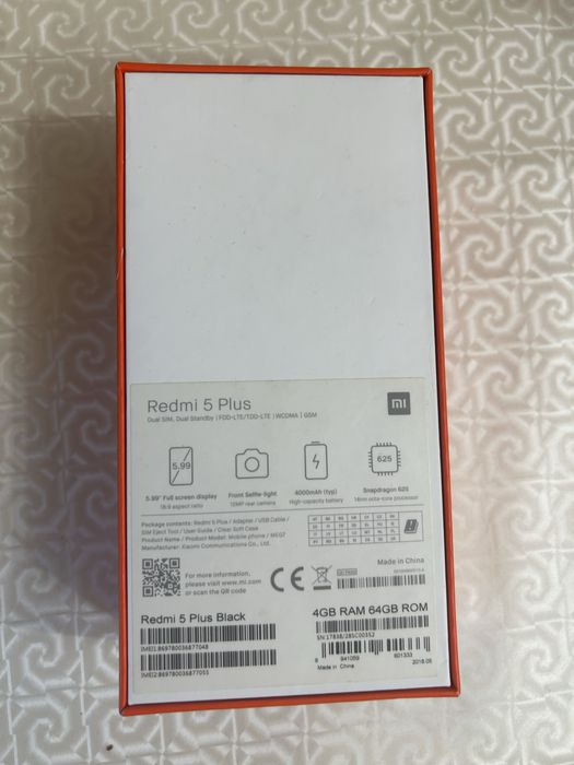 Телефон Readmi 5 plus