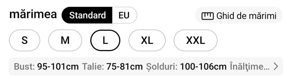 Camasa noua marimea L preț 35 lei