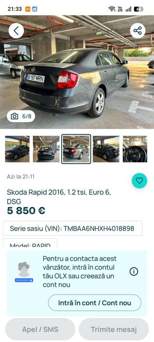 SKODA Rapid 2016 — imagine 17