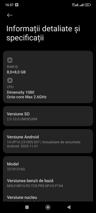 Vând xiaomi redmi note 12 pro