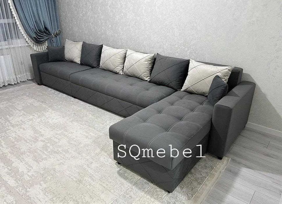 Диван мягкий 4 метр УгЛоВоЙ / Раскладной диван Гостинный / Диван новый