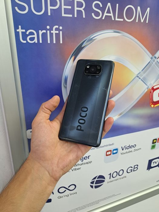Poco X3 NFC память 64gb игровой хама жои родной очилмагян
