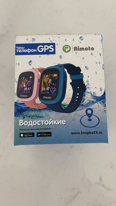 Продам смарт часы, розовые