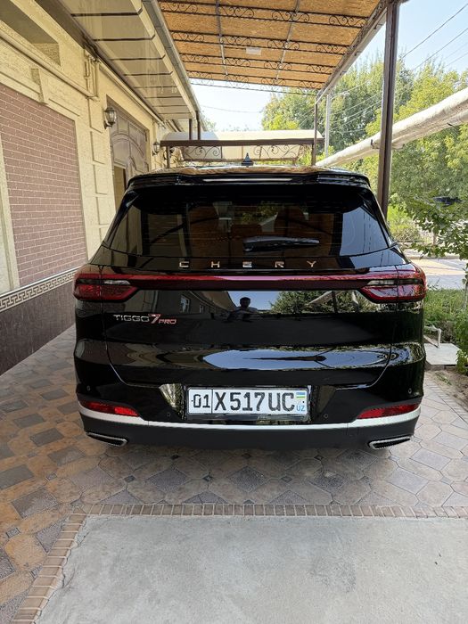 Chery Tiggo 7 Pro 2024 — restayling, qora rang