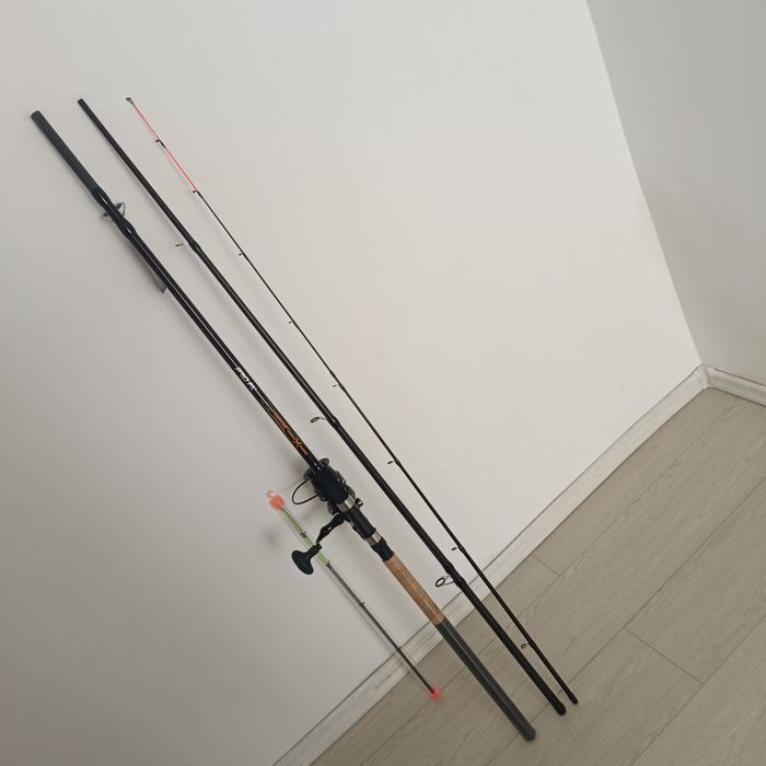 Set Lanseta Feeder Carbon 3,6m+mulineta