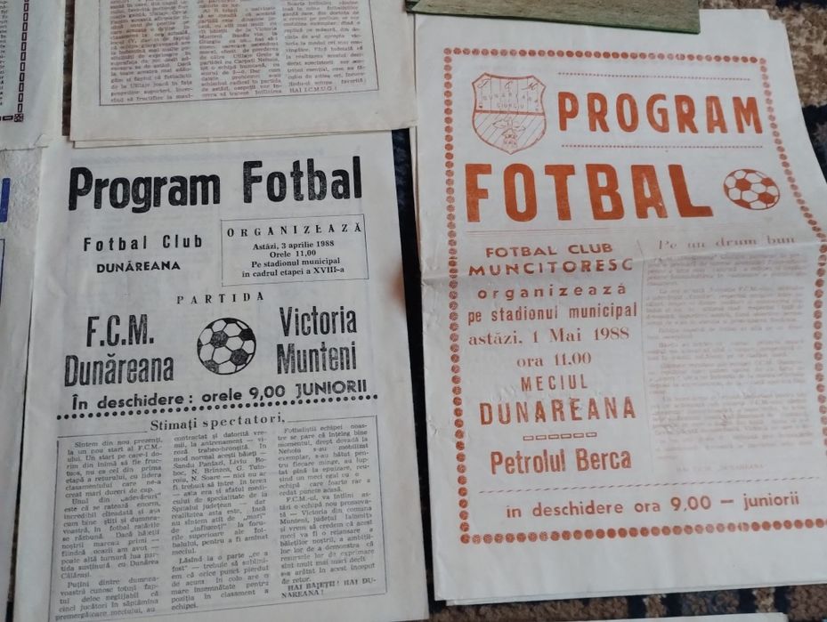 Programe meciuri I.C.M.U.G. Giurgiu